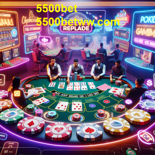 A Emoção dos Jogos de Cartas no 5500bet